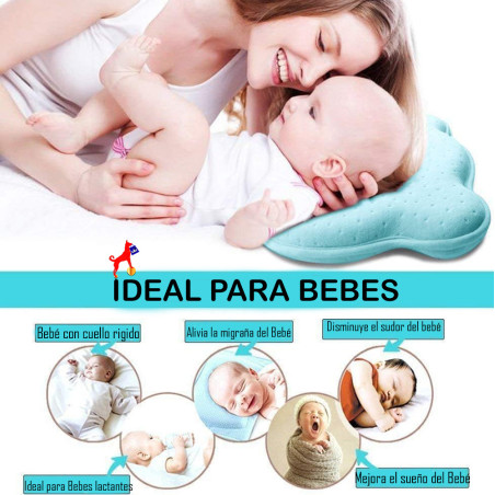 Cojín Bebe Prevenir Cabeza Plana