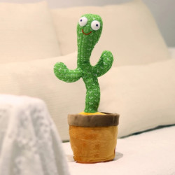 Juguete de Peluche Cactus Bailarín Recargable