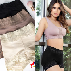 Panty faja levanta cola tipo short cachetero