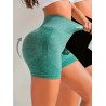 Short de licra levanta cola de moda fitness