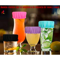 Funda protectora de bebidas antidroga fiesta