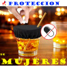 Funda protectora de bebidas antidroga fiesta