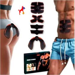 Gimnasia pasiva para cuerpo completo con parche electro estimulador muscular smart fitness